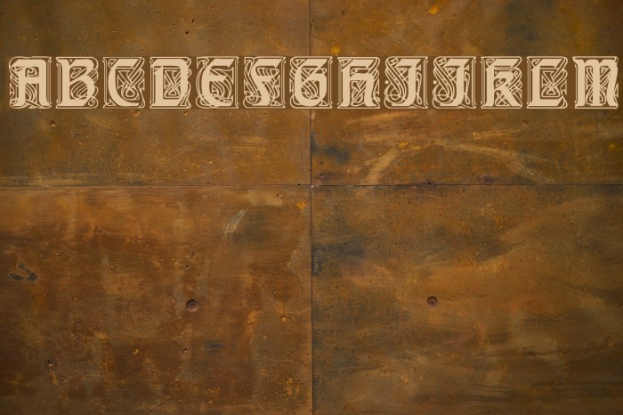 Carrick Regular Font examples