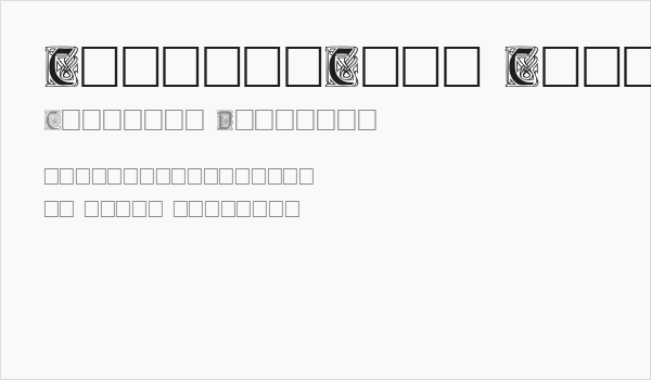 CarrickCaps Caps:001.001 Business Card
