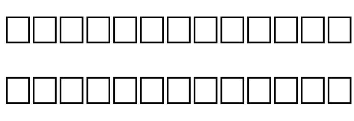 CarrickCaps Caps:001.001 Font LOWERCASE