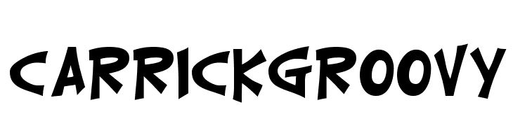 CarrickGroovy  Descarca Fonturi Gratis
