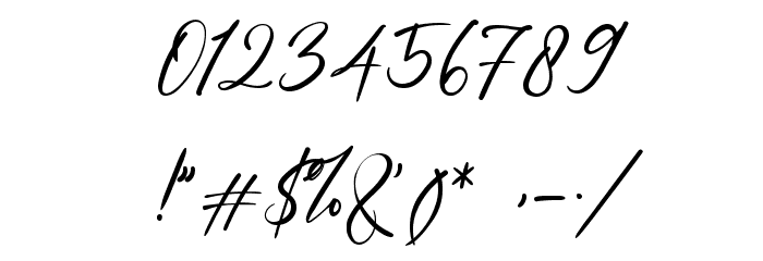 Carrie Gallerie Font OTHER CHARS