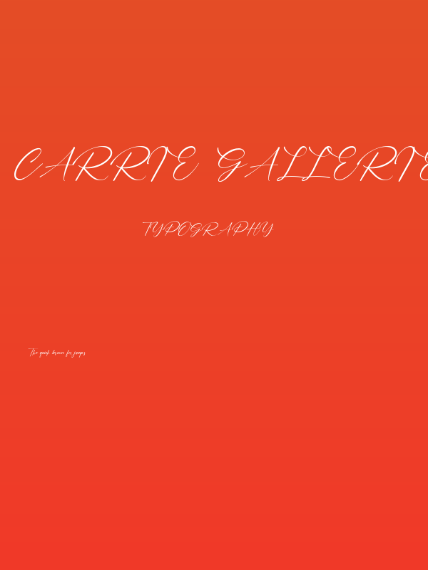 Carrie  Gallerie Poster