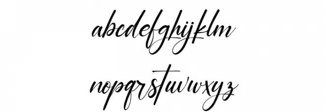 Carrie  Gallerie Font LOWERCASE