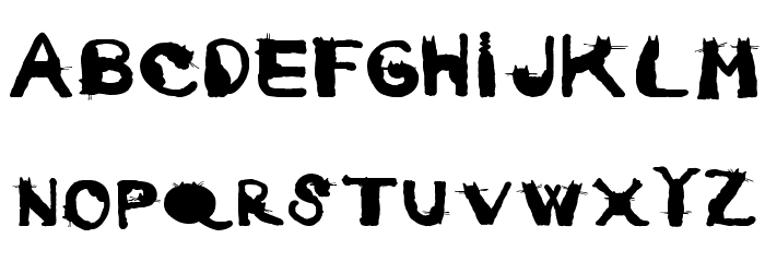 CarrieCattSH Font LOWERCASE