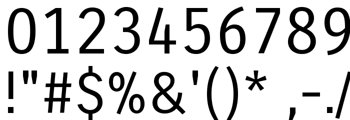 Carrois Gothic Font OTHER CHARS
