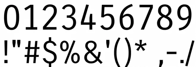 Carrois Gothic Font OTHER CHARS