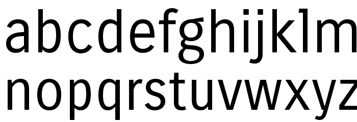 CarroisGothic Font LOWERCASE