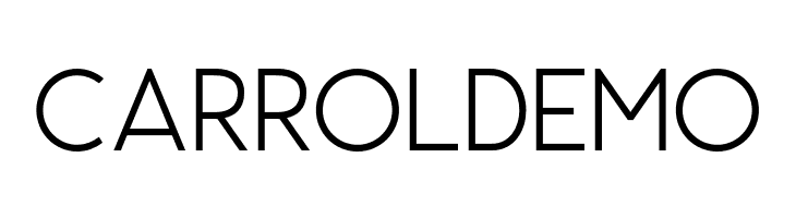 CarrolDEMO  font caratteri gratis