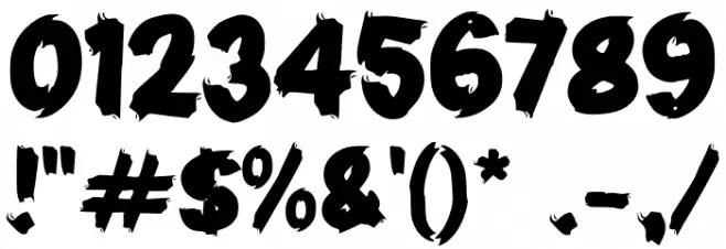 Carrot Farm Font OTHER CHARS