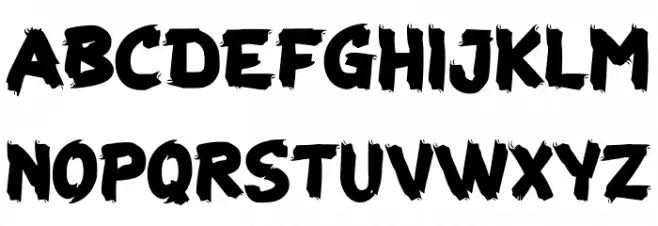 Carrot Farm Font UPPERCASE