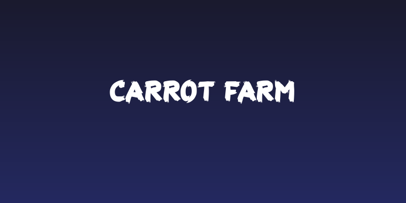 Carrot Farm Social Header
