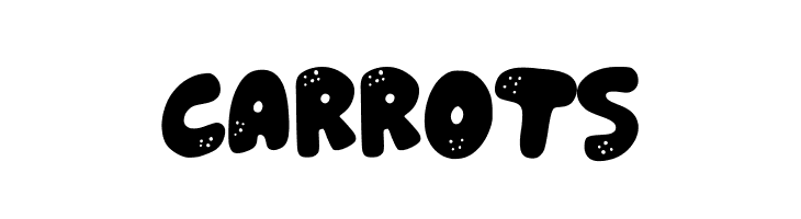 Carrots Font