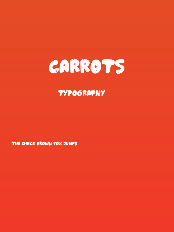 Carrots Poster