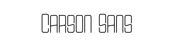 Carson Sans  Free Fonts Download
