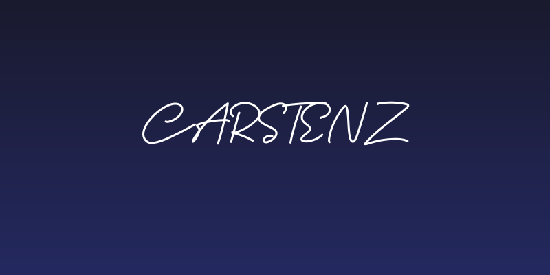 Carstenz Social Header