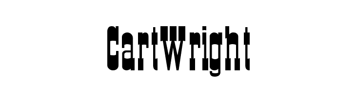 CartWright Font