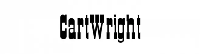 CartWright  フリーフォントのダウンロード