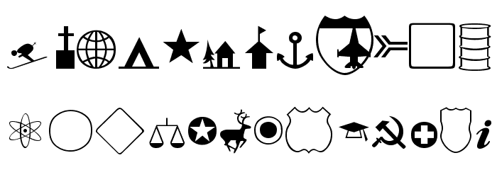 Carta-Normal Font LOWERCASE