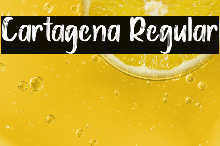 Cartagena Regular Example 1