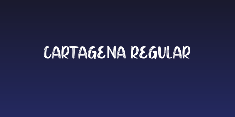 Cartagena Regular Social Header