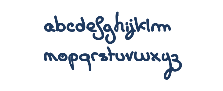 Carte Postale Lowercase