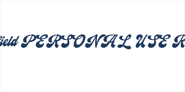 Cartefield PERSONAL USE Regular Logo