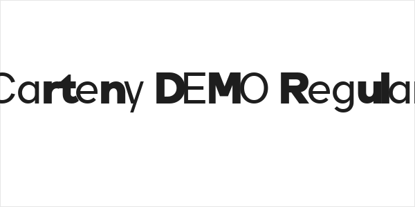 Carteny DEMO Regular Logo