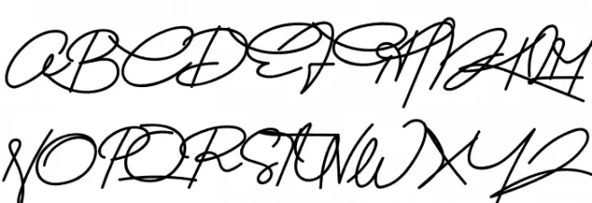 Cartier Schriftart Groß