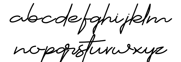 Cartier Font LOWERCASE