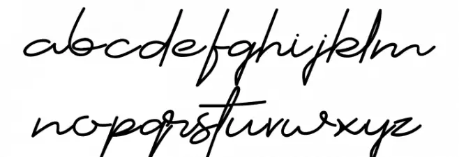 Cartier 字体 小写