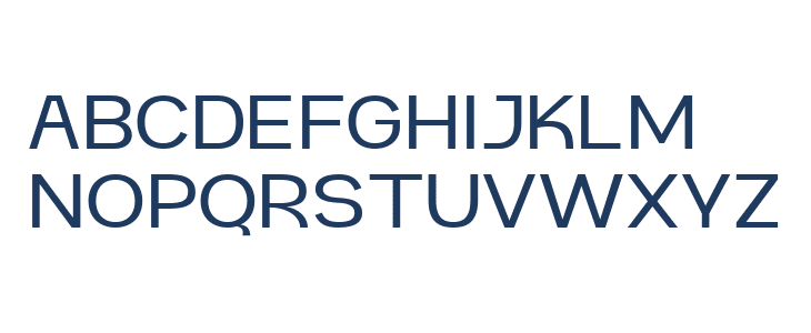Cartio Trial Regular Uppercase