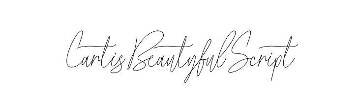 Cartis Beautyful Script  नि: शुल्क फ़ॉन्ट्स डाउनलोड