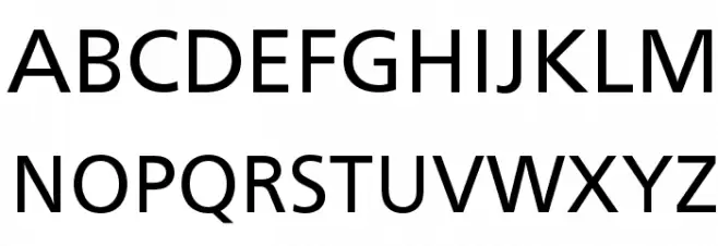 CartoGothicStd-Book フォント 大文字