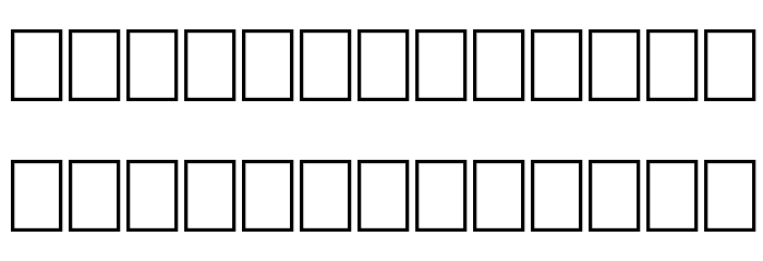 Carton Font LOWERCASE