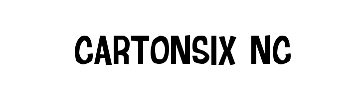 Cartonsix NC  Fuentes Gratis Descargar