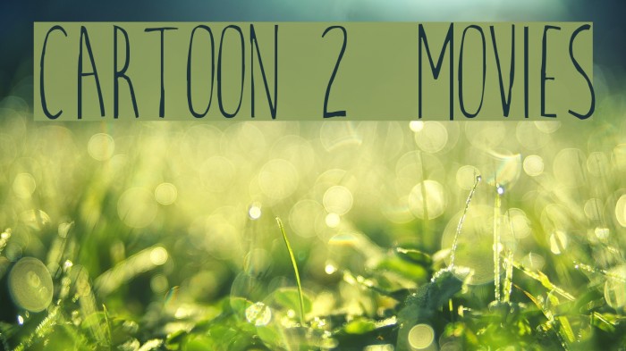 Cartoon 2  Movies Example 1