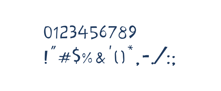 Cartoon 2 Package Italic Other Characters