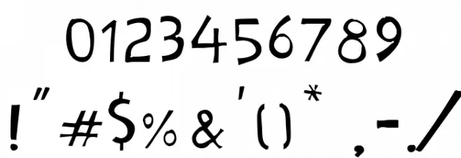 Cartoon 2 Package Italic Font OTHER CHARS