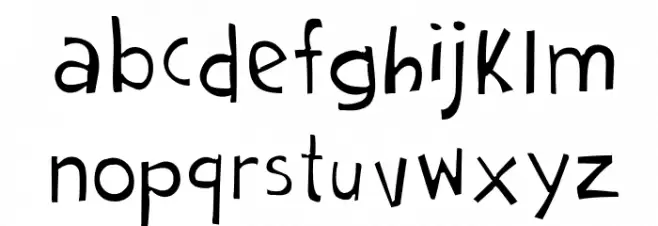 Cartoon 2 Package Italic Font LOWERCASE