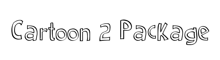 Cartoon 2 Package  Скачать бесплатные шрифты
