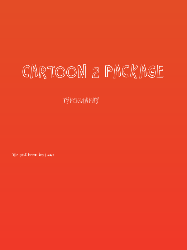 Cartoon 2 Package Poster