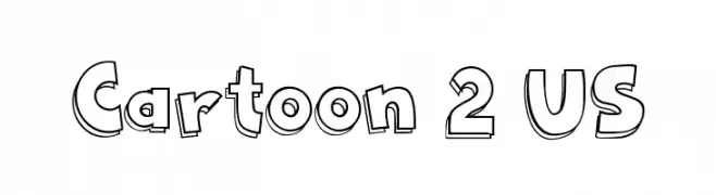 Cartoon 2 US  Frei Schriftart Herunterladen