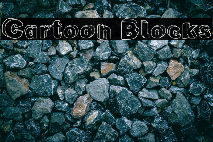 Cartoon Blocks Example 2