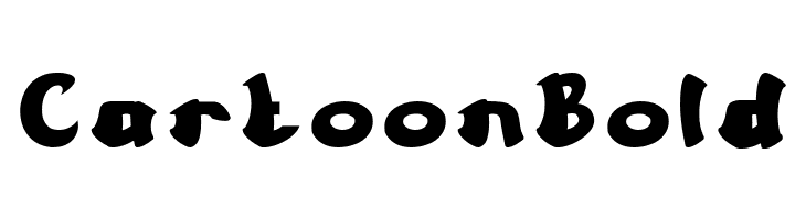 Cartoon Bold  Скачать бесплатные шрифты