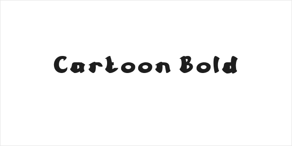 Cartoon Bold Logo