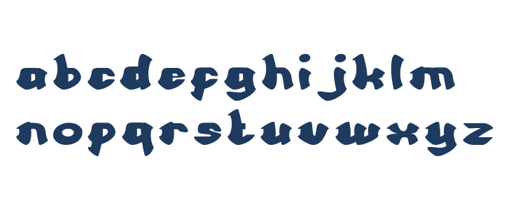 Cartoon Bold Lowercase