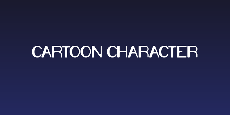 Cartoon Character Social Header
