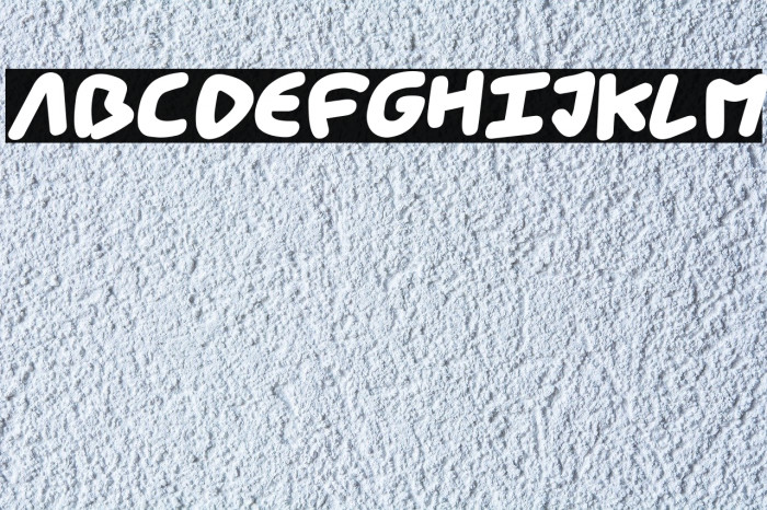 Cartoon Comic Italic Font examples