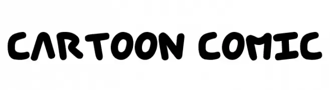Cartoon Comic  Frei Schriftart Herunterladen