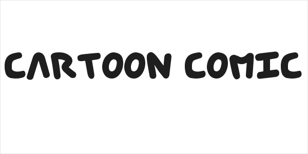Cartoon Comic Logo